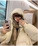 2024 New Bow Winter Korean Down Cotton Short Hooded Thickened Fashion Small Coat_desvips.com