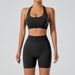 Cross-Border European And American Style Tight Seamless Yoga For Women, Quick-Dry, Slimming, Back-Enhancing Fitness_desvips.com