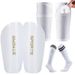 Football Shin Guards And Socks Three Piece Set For Children's Shin Guards, Knee Pads And Leg Guards Sports Equipment Protective Gear_desvips.com