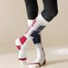 Winter Wool Professional Ski Socks Thickened Terry High Tube Warm Compressed Stockings Outdoor Sports_desvips.com