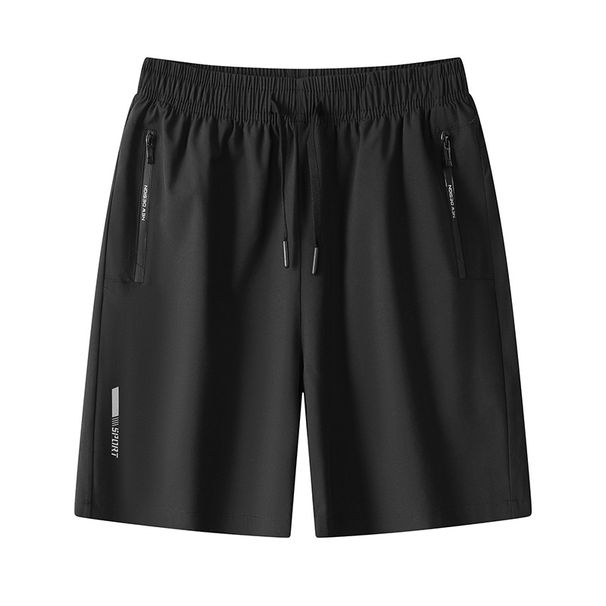 Men's Quick-dry Ice Silk Sports Shorts, Summer Thin Style, Loose Fit For Basketball, Fitness, Casual Wear, Football,_desvips.com