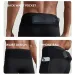(S-3XL)Men Compression Marathon Running With Waist Pack Quick Dry Trainning Exercise Fitness Sport Tight Shorts_desvips.com