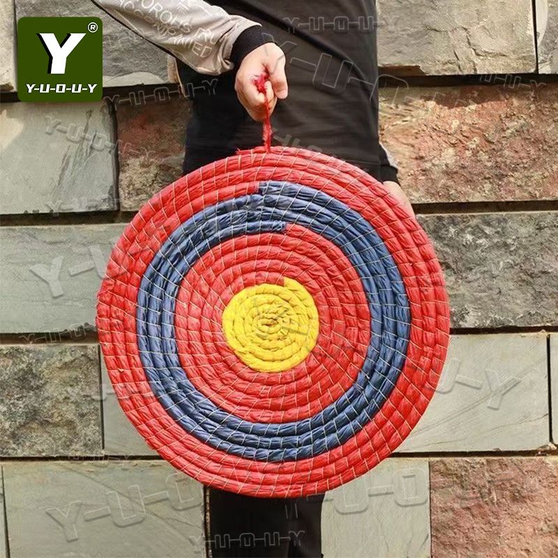 Y-U-O-U-Y Straw Target, 3 Layers, 6cm Thick, Handwoven From Natural Straw, Ideal For Beginners, NOT Include The Stand Shelf_desvips.com