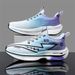 Spring 2027 Fashion Lightweight Sneakers Jogging Shoes Women/Men Low Top Lace-Up Breathable Race Shock-Absorbing Carbon Plate Running Shoes 34-45_desvips.com