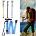 Outdoor Retractable Aluminum Alloy Trekking Poles, Ultra-light And Portable Walking Sticks, Hiking Crutches, Mountaineering Folding Crutches_desvips.com