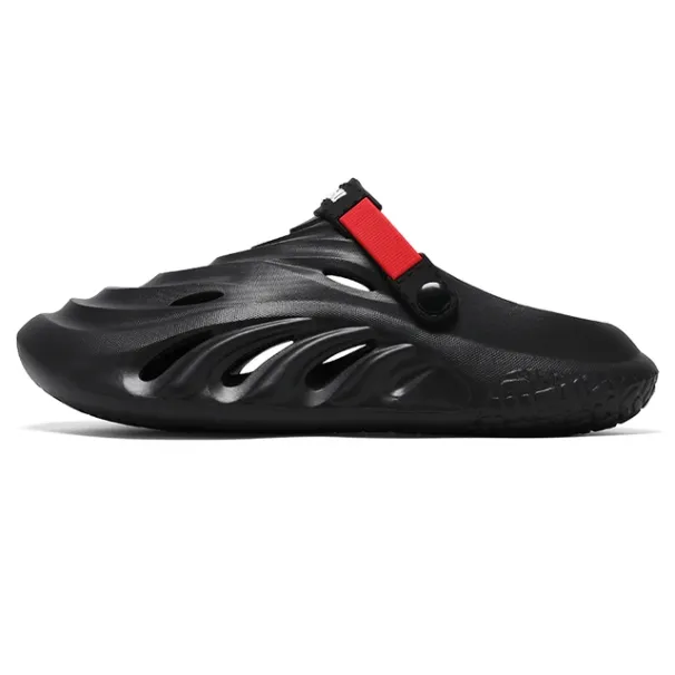 2024 Summer Sandals Indoor House Shoes White Beach Clogs Lightweight Waterproof Sports Flats Slipper For Men_desvips.com