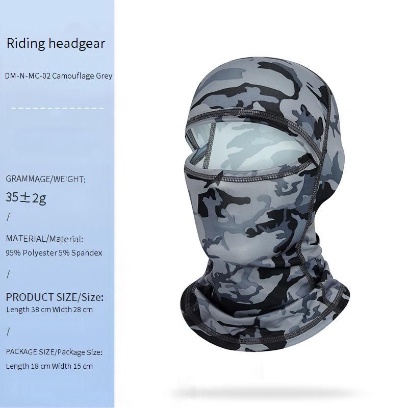 UV Protection & Dustproof Motorcycle Mask - Lightweight & Quick-Dry For Outdoor Sports & Cycling_desvips.com