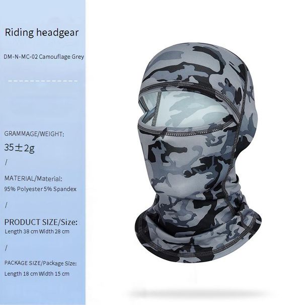 UV Protection & Dustproof Motorcycle Mask - Lightweight & Quick-Dry For Outdoor Sports & Cycling_desvips.com