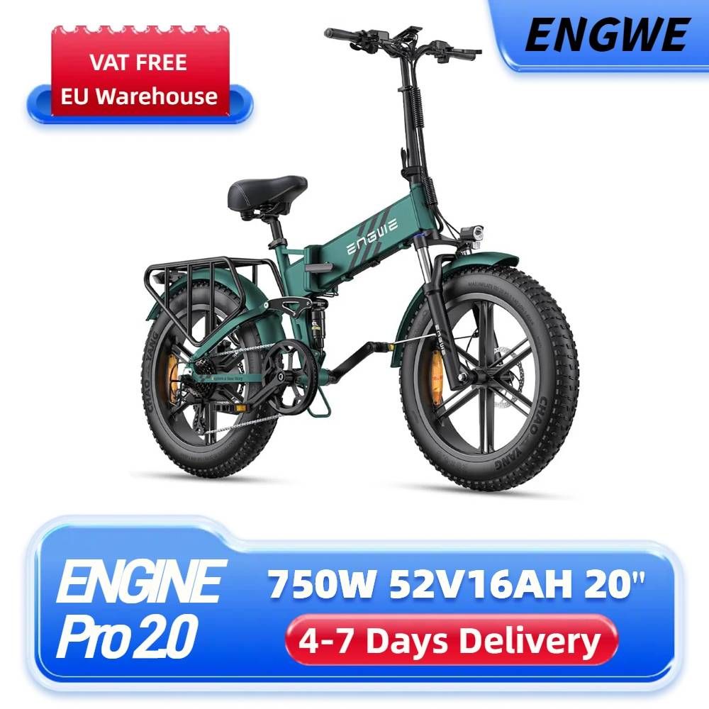 ENGWE ENGINE PRO 2.0 Folding Electric Bicycle With 48V16 Ah Battery,8 Gears_desvips.com