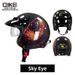 Motorcycle Carbon Fiber Retro Helmet For Men And Women, Motorcycle Cruiser, Half Helmet With Endoscope, Three Quarter Helmet_desvips.com
