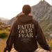 New Women's Casual Loose Long Sleeve Faith Over Hoodie_desvips.com