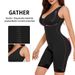 Foreign Trade Plus Size Bodysuit Buttoned Body Tummy Control Hip Lift Open Crotch One-Piece Shaping Slimming Corset New_desvips.com