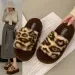 Free Delivery Designer Women Cotton Mop Mao Slippers Are Fashionable Warm And Non Slip For Wearing Outside_desvips.com