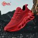 YRZL Men's Sneakers Breathable Non Slip Thick Sole Walking Comfortable Lightweight Casual Fashion Tennis Shoes For Men_desvips.com