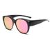Fashionable Polarized Sunglasses, Colorful And Cool, Can Fit Prescription Glasses, Wearing UV-protection Sunglasses For Outdoor Activities, Unisex_desvips.com