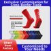 Custom Made Men's mid Calf Soccer Socks Professional Training Adhesive Anti-Slip Sports Socks Thickened Terry Cloth Sole_desvips.com