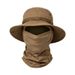 Spring/Summer Camouflage Tactical Bungee Hat Set Sun Protection Breathable Quick Drying Outdoor Hiking Cycling Headband_desvips.com