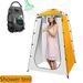 Portable Camping Toilet Tent Outdoor Shower Changing Room With Privacy Screen Waterproof Instant Setup For Beach Fishing Includes Carry Case Stakes_desvips.com
