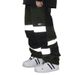 001 Gsousnow Luminous Color Block Snow Unisex 2021 Waterproof Warm Snowboard Pants_desvips.com