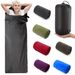 Fleece Sleeping Bag Portable Ultra-light Polar Travel Sheets For Adults Outdoor Camping Tent Bed Warm Sleeping Bag Liner_desvips.com