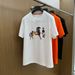 Summer Round Neck Printed Short Unisex T-Shirt New Loose Casual Versatile Pure Cotton Trendy Top Tee Half Sleeve_desvips.com