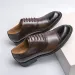 Handmade Wingtip Oxford Leather Gray Brogue Dress Classic Business Formal Mens Zapatillas Hombre Shoes 250226_desvips.com