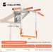 Indoor Pull-Up Bar For Home Gym: Wall-Mounted Single/Double Bar Fitness Equipment For Fat Burning & Strength Training_desvips.com