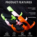 2pcs Fishing Rod Holder Fixer Clip Straps Fishing Pole Holder Compact Design Fishing Rod Fixer Wall Mounted Fishing Rod Holder_desvips.com