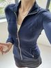 Jacket Slim Fit Long Sleeve Workout Running Yoga Top With Sun Protection For Women_desvips.com
