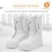 GREAT URUS Snowboarding Shoes Quick Wear Ski Boots For Men And Women Park Carving Freestyle All-around Waterproof Warm_desvips.com