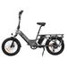 PIXAR Plus7 Longtail Electric Cargo Bike 20inch 250W 48V 10AH Battery_desvips.com