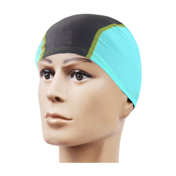 Adult Non-tight-fitting, Made Of Polyester Fabric, Waterproof, Suitable For Pools, Wholesale Swimming Cap, Customizable_desvips.com