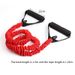 One Line Pull Rope Anti Breaking Cloth Sleeve One Line Puller Resistance Band Elastic Rope Yoga Pull Tube Yoga Fitness_desvips.com