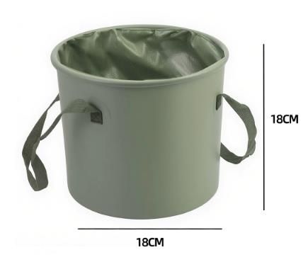 Fashion Outdoor Camping Folding Bucket Multifunctional Large-Capacity Portable Fishing Bucket Retractable Water Storage Bucket_desvips.com