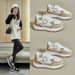 Spring Thick-sole Forrest Gump Shoes Casual Sneakers_desvips.com