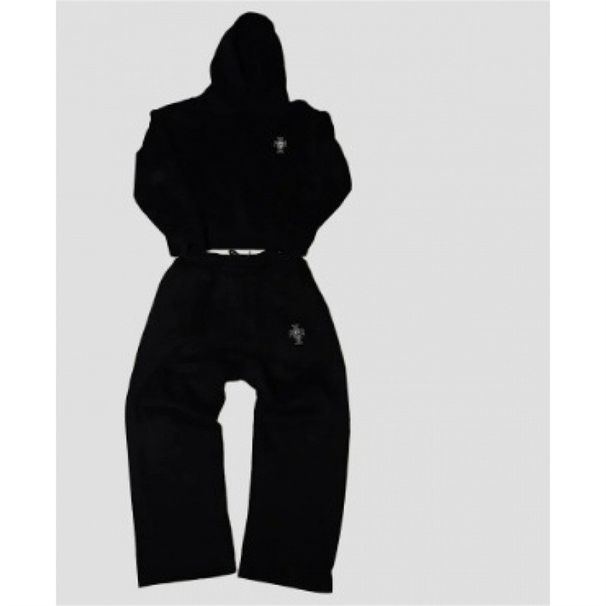 2026 Fashion Tracksuits Men Long Sleeve Hooded Sweatshirts + Elastic Waist Sweatpants Two-Piece Casual Sport Sets_desvips.com