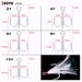 Songrui Gear New Wild Fishing Treble With Feather Pendant Inverted Blood Groove Goldfish Hook SZ012_desvips.com