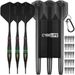 CyeeLife Brass Soft Tip Darts 16g With Carry Case And Extra Plastic Points & Flights,Professional Electronic Dart Set_desvips.com