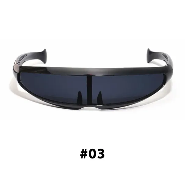 Futuristic Narrow Cyclops Visor Sunglasses Laser Eyeglasses UV400 Personality Mirrored Lens Costume Eyewear Glasses Men Glasses_desvips.com