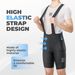 ROCKBROS Men's Bike Padded Bib Shorts Bike Shorts MTB Cycling Shorts_desvips.com