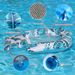 Premium PVC Inflatable Pool Lounge Chair Extra Thick Backrest Floating Chair For Adults Heavy Duty Air Sofa For Beach Lake Swimming Pool_desvips.com