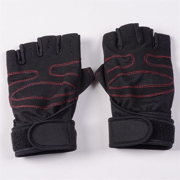 Unisex Fingerless Gym Gloves For Weightlifting, Basketball, Pull-Ups & Cycling – Anti-Slip & Breathable Workout Gloves With Enhanced Grip_desvips.com