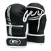 Fighting Gloves, 7cm Thickened Foam Inner Liner Leather Boxing Gloves With Wrist Support, Open Finger Gloves For Kickboxing Training_desvips.com