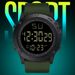 Men's Large Screen LED Large Dial Watch Sports Electronic Watch Adult Student Electronic Watch_desvips.com
