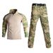 Hanye G2 Training Set Long Sleeve Tactical ACU Frog Without Protective Gear Camouflage Suit One Piece Dropshipping_desvips.com