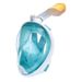 Adult Full-face Snorkeling Mask, Snorkeling Gear With Camera Holder, 180-degree Panoramic Snorkel Set, Anti-fog And Leak-proof_desvips.com