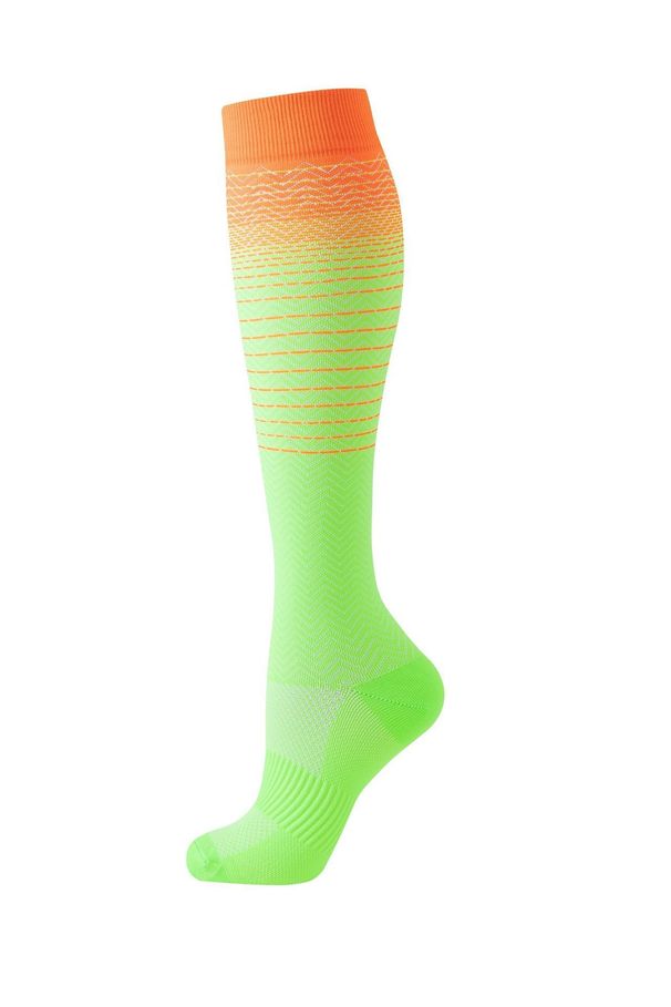Sports Socks Gradient Compression Socks For Men And Women 200 Needle Sports Outdoor Fitness Running Cycling Yoga_desvips.com