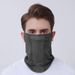 Sunscreen ear hanging mask for summer outdoor sports, ice silk anti ultraviolet breathable mesh hole cycling golf neckband_desvips.com