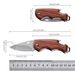 Handmade Forged Folding Boning Stainless Steel Butcher Meat Fruit Fish BBQ Cutting EDC Portable Pocket Knife_desvips.com