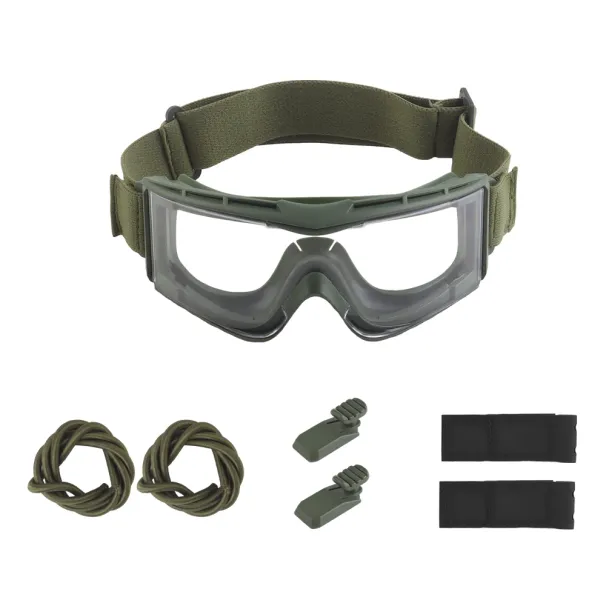 W810 Tactical Goggles Windproof Dustproof Cycling Eyewear Hiking Ski Glasses For Airsoft Paintball Shooting Fast OPS_desvips.com